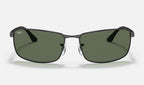 Ray-Ban RB3498 Noir de face