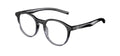 Julbo Impulse cristal et noir - monture optique pantos en acétate