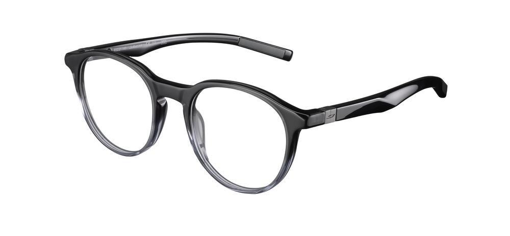 Julbo Impulse cristal et noir - monture optique pantos en acétate
