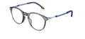 Julbo Flair gris translucide et bleu - monture optique pantos