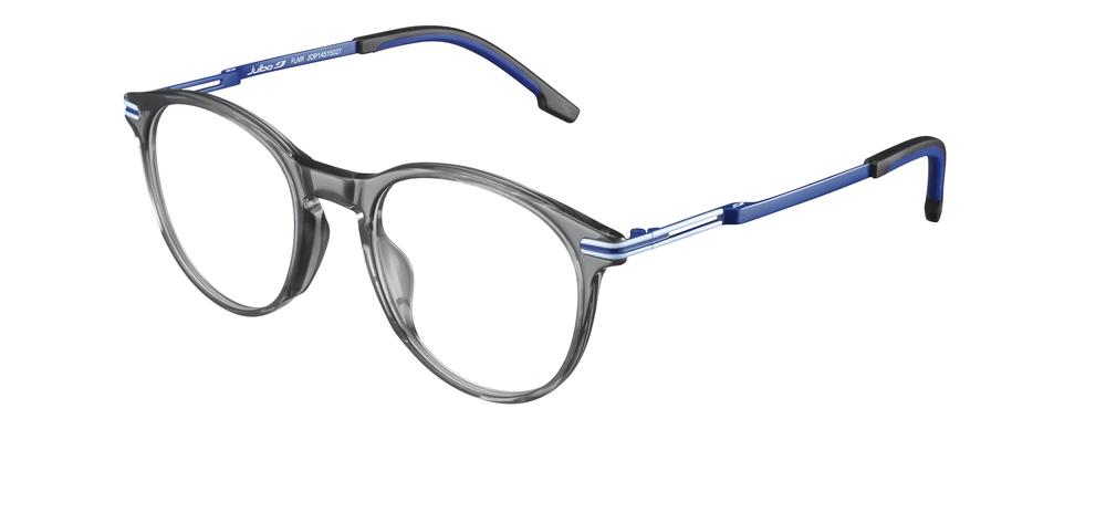 Julbo Flair gris translucide et bleu - monture optique pantos