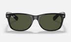 Ray-Ban RB2132 New Wayfarer Noir de face