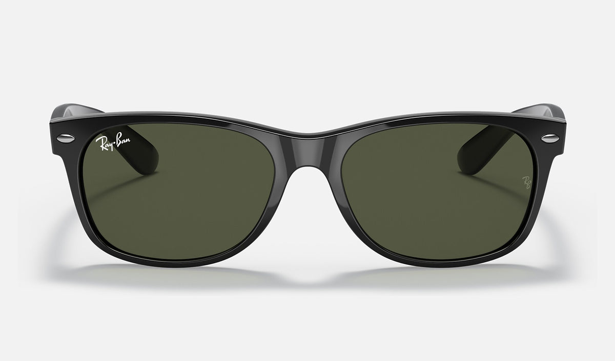 Ray-Ban RB2132 New Wayfarer Noir de face