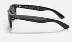 Ray-Ban RB2132 New Wayfarer Noir de profil
