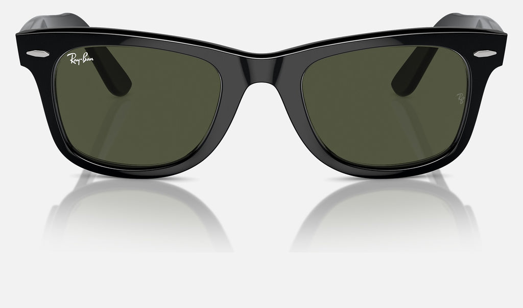 Ray-Ban RB2140 Wayfarer Noir de face