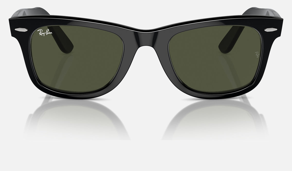 Ray-Ban RB2140 Wayfarer Noir de face