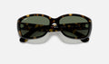 Ray-Ban RB4101 Jackie Ohh Havane clair de face, branches fermées