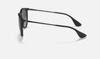 Ray-Ban RB4171 Erika Noir mat de profil