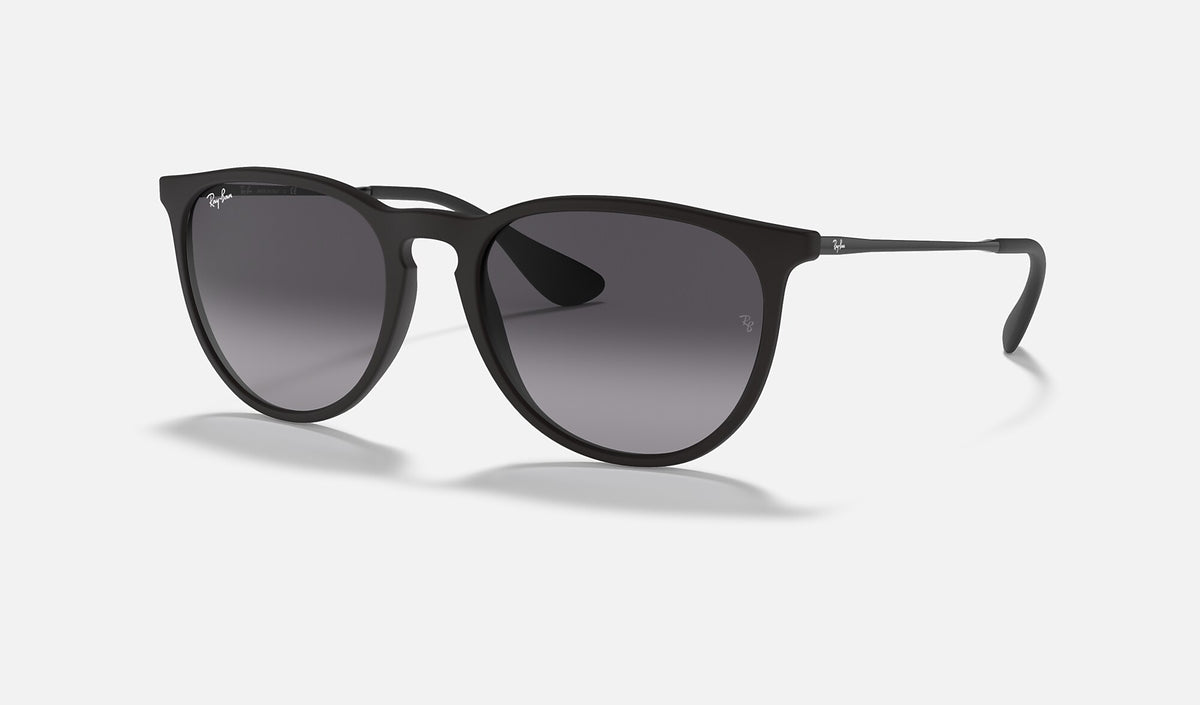 Ray-Ban RB4171 Erika Noir mat de trois-quarts