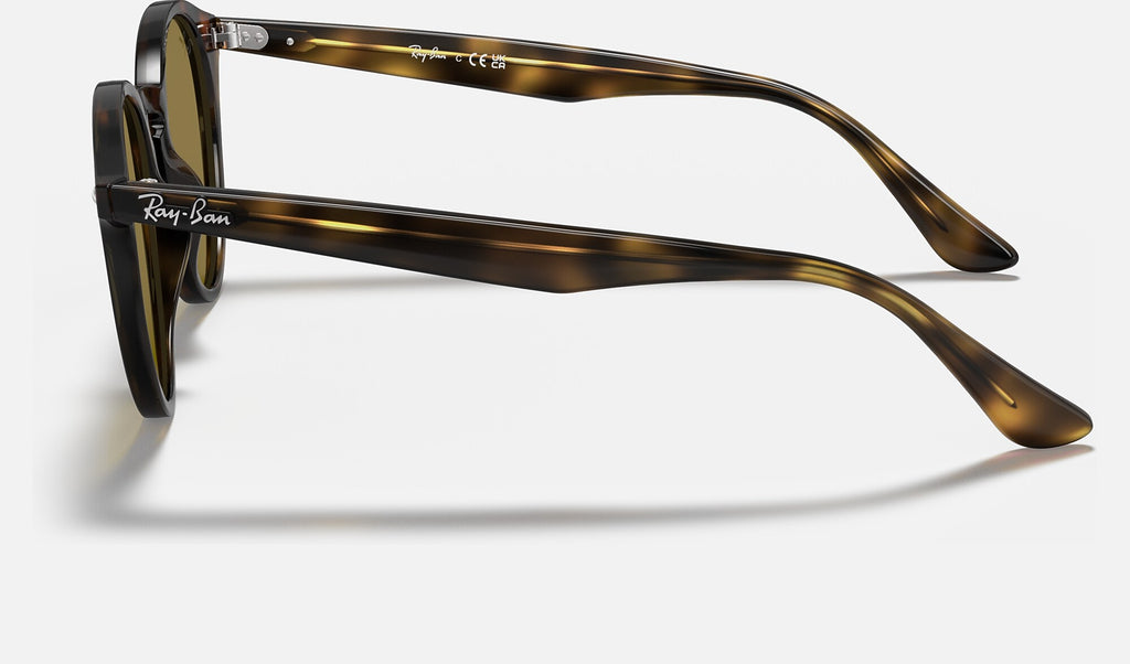 Ray-Ban RB2180 Havane clair de profil