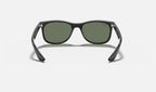 Ray-Ban RJ9052S Junior New Wayfarer Noir de dos