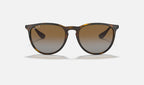 Ray-Ban RB4171 Erika Havane clair polarisé de face