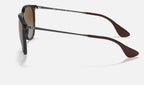 Ray-Ban RB4171 Erika Havane clair polarisé de profil
