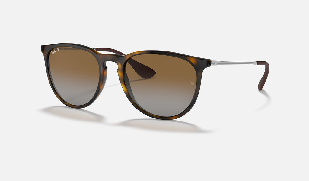 Ray-Ban RB4171 Erika Havane clair polarisé de trois-quarts