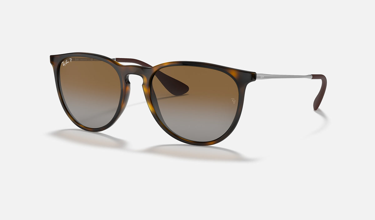 Ray-Ban RB4171 Erika Havane clair polarisé de trois-quarts