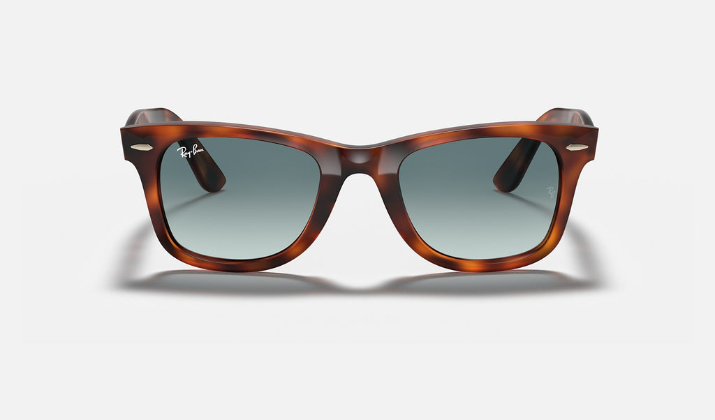 Ray-Ban RB4340 Wayfarer Havane rouge de face