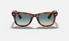 Ray-Ban RB4340 Wayfarer Havane rouge de face