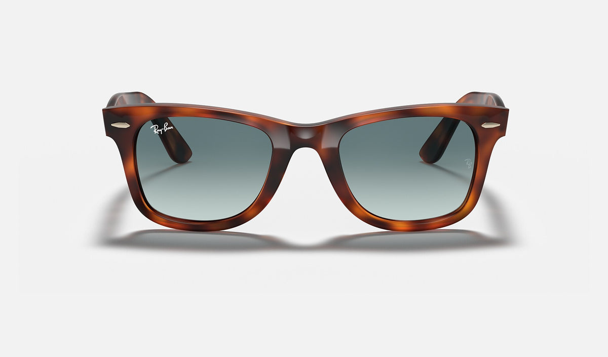 Ray-Ban RB4340 Wayfarer Havane rouge de face