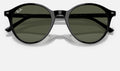 Ray-Ban RB2230 Bernard Noir de face, branches fermées