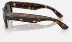 Ray-Ban RB0832S Mega Wayfarer II Havane de profil