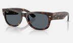 Ray-Ban RB0832S Mega Wayfarer II Havane de trois-quarts