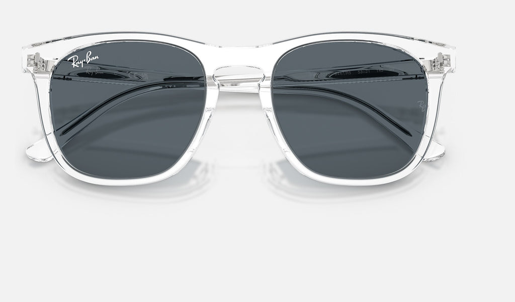 Ray-Ban RB2210 Transparent de face, branches fermées