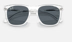 Ray-Ban RB2210 Transparent de face, branches fermées