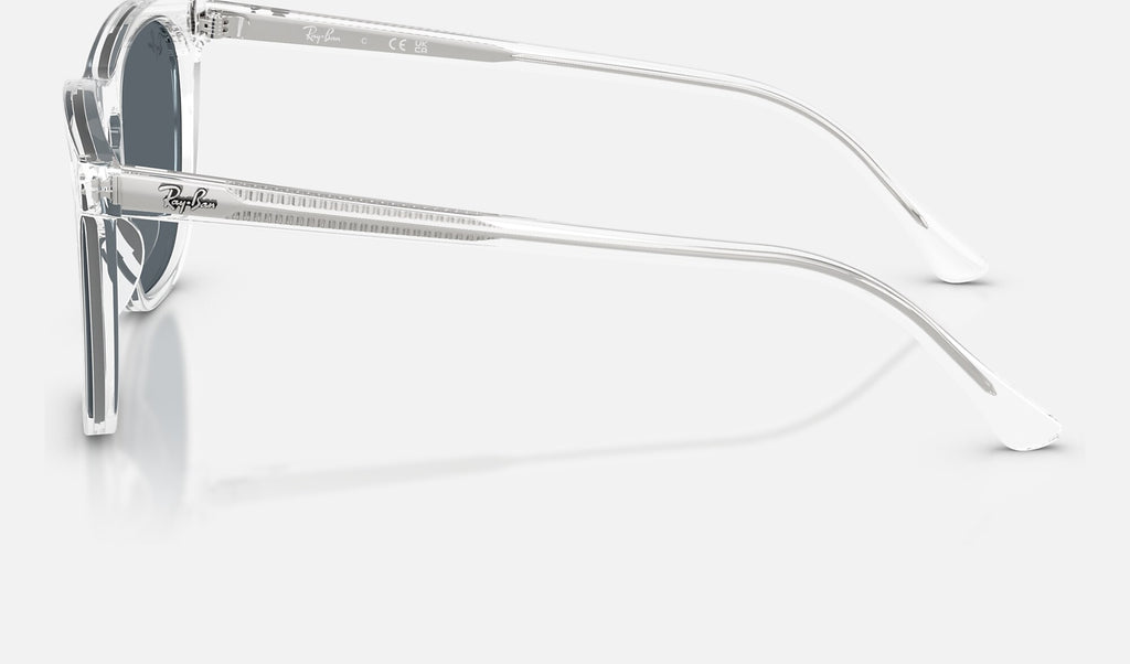 Ray-Ban RB2210 Transparent de profil