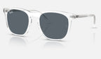 Ray-Ban RB2210 Transparent de trois-quarts