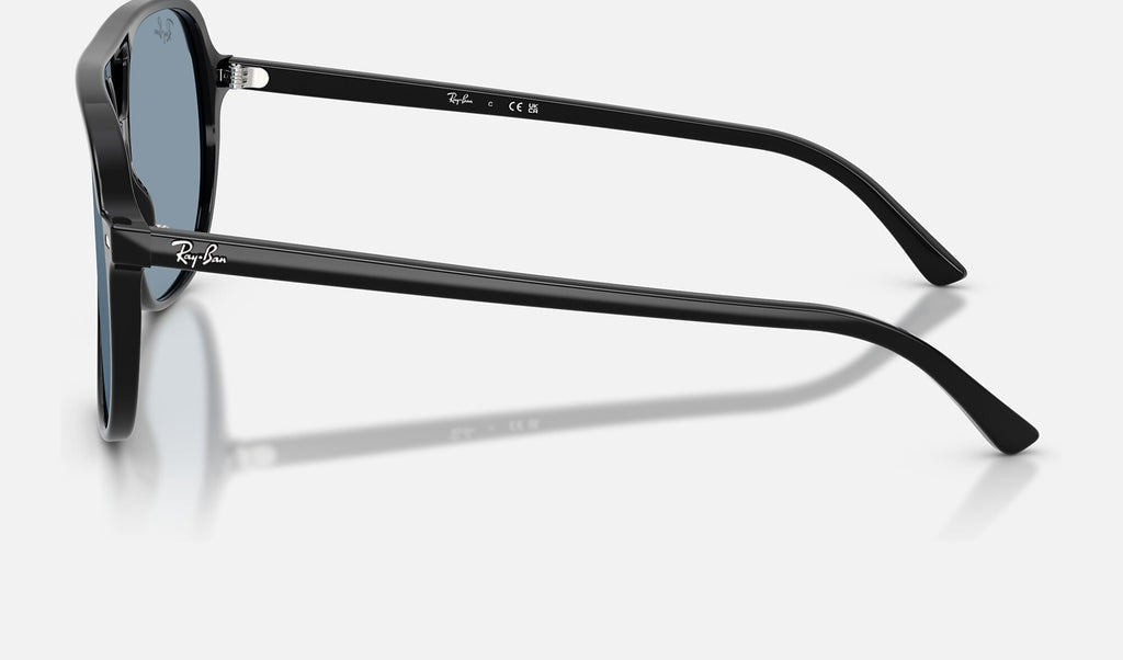 Ray-Ban RB2198 Bill Noir de profil