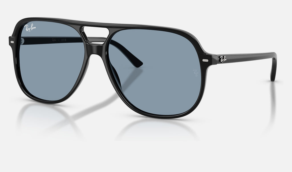 Ray-Ban RB2198 Bill Noir de trois-quarts