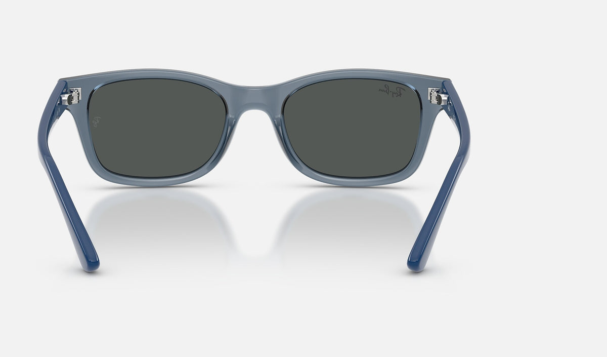 Ray-Ban RJ9086S Bleu transparent de dos