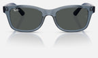 Ray-Ban RJ9086S Bleu transparent de face