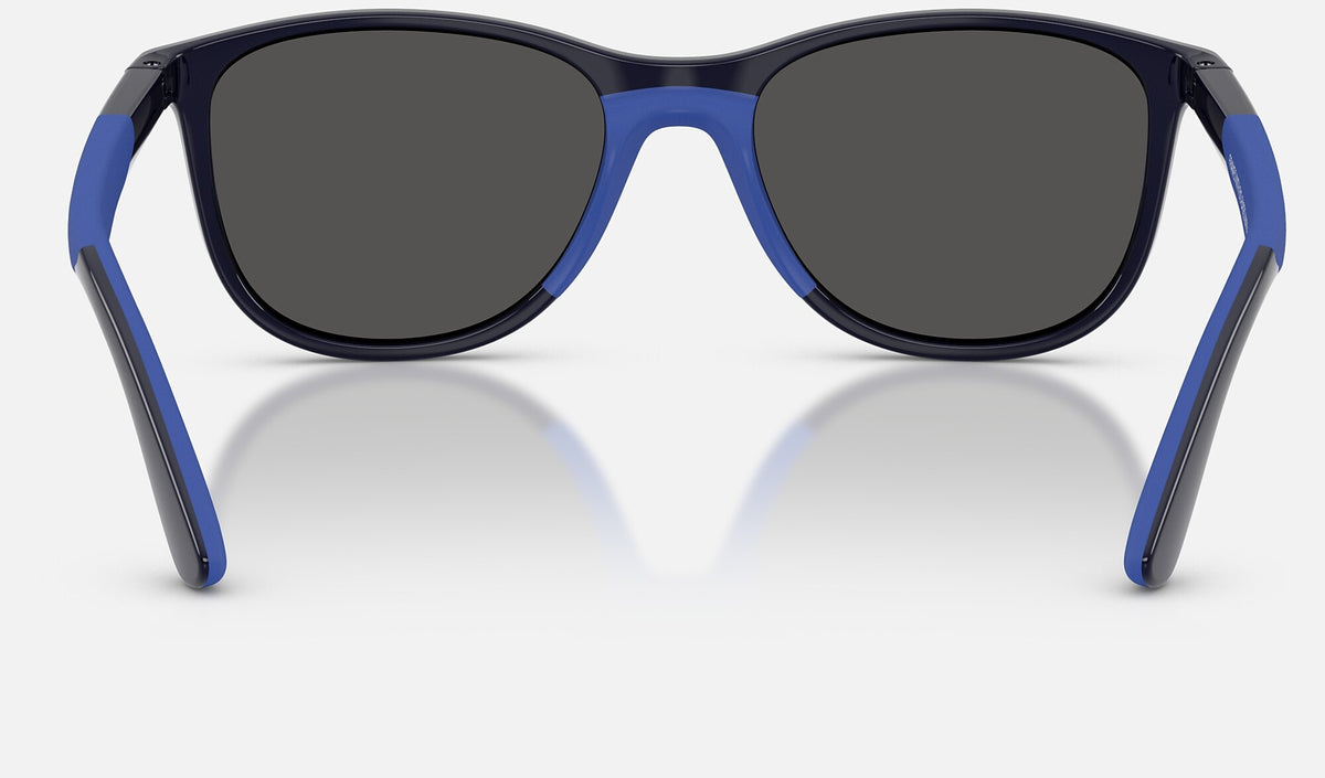 Ray-Ban RJ9077S Bleu foncé de dos