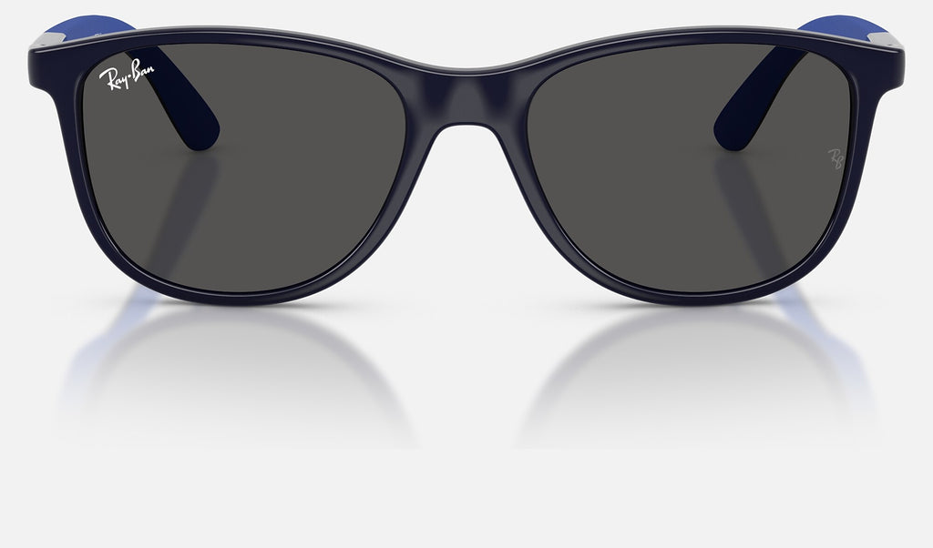 Ray-Ban RJ9077S Bleu foncé de face