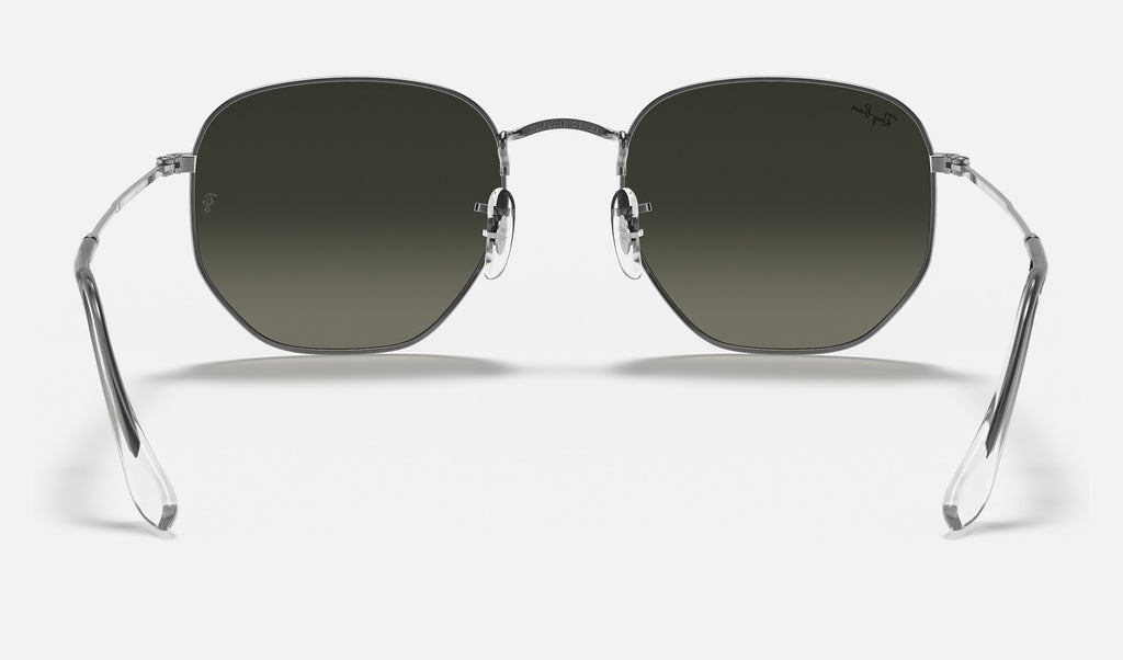 Ray-Ban RB3548N Hexagonal Gunmetal de dos