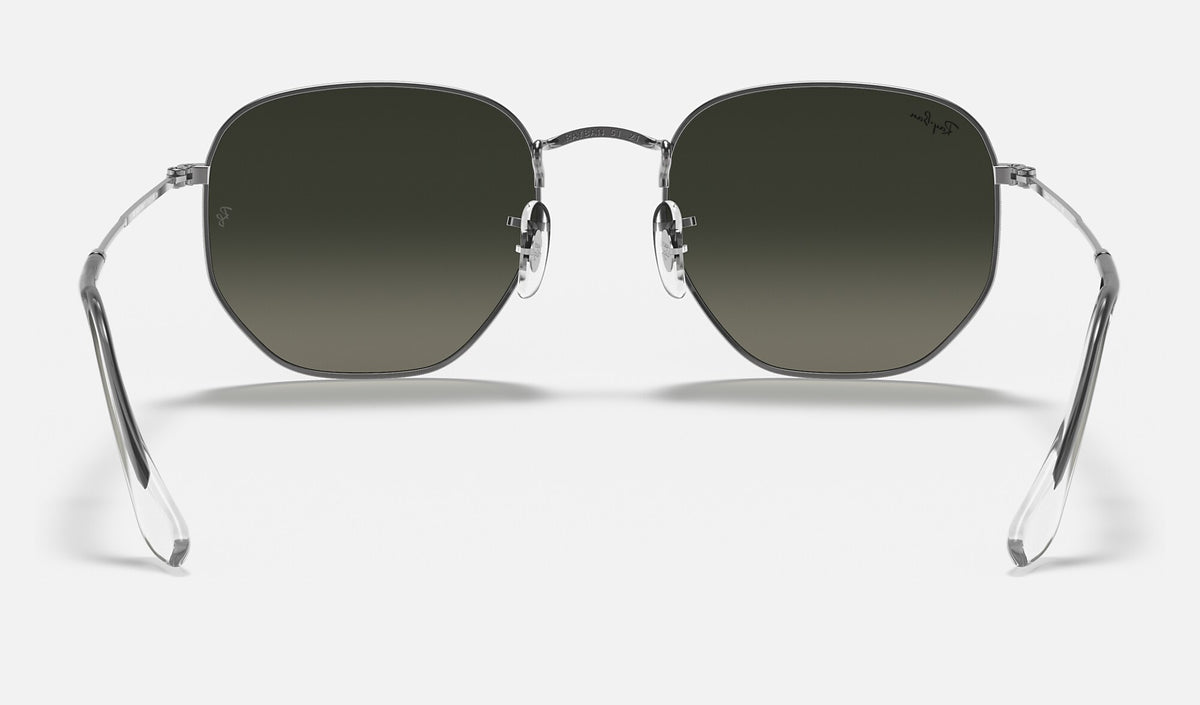 Ray-Ban RB3548N Hexagonal Gunmetal de dos