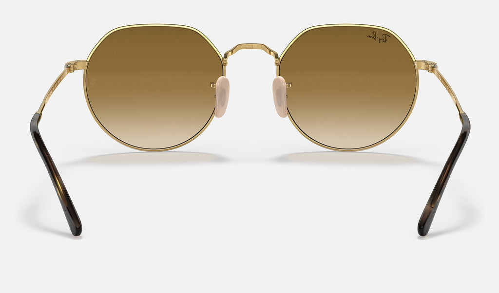 Ray-Ban RB3565 Jack Doré de dos