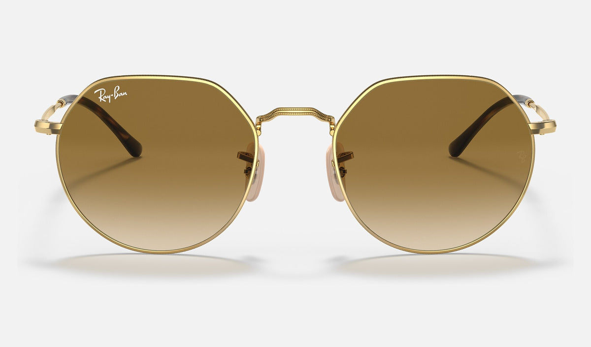 Ray-Ban RB3565 Jack Doré de face