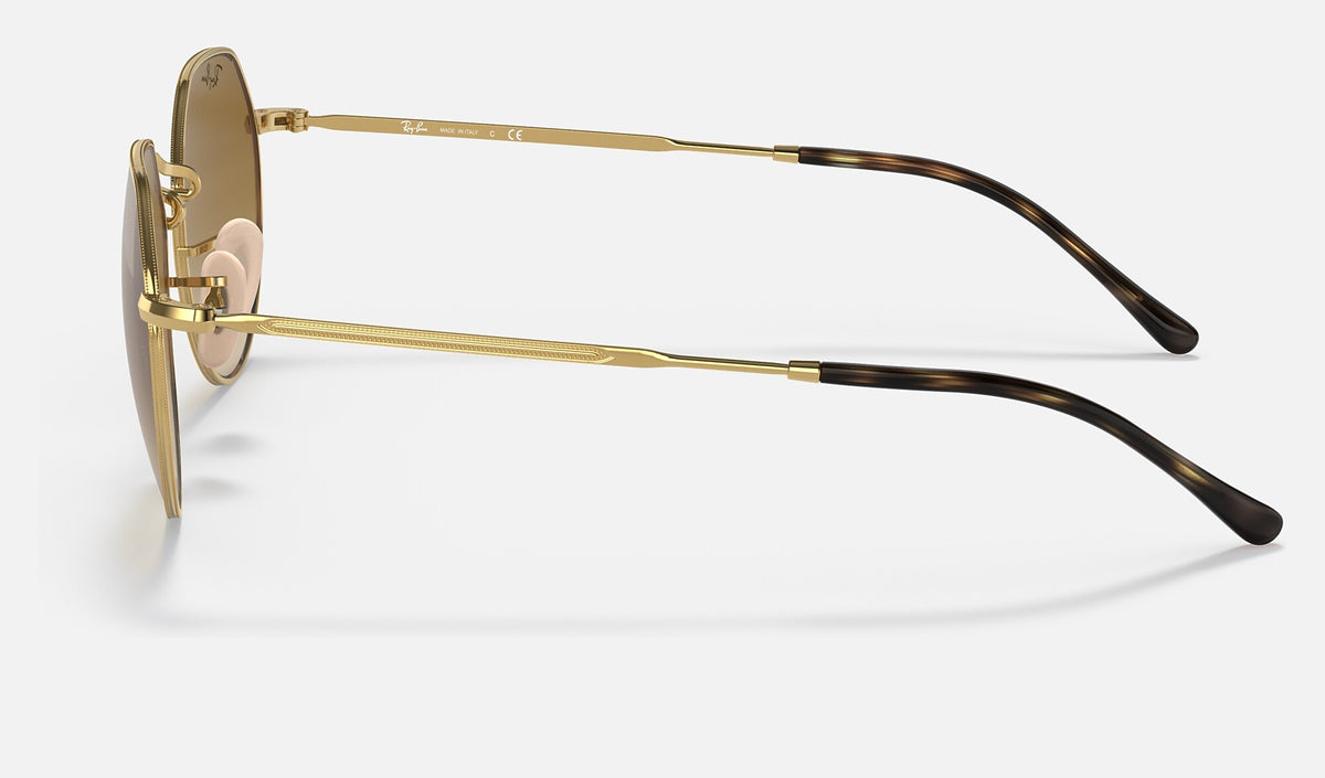 Ray-Ban RB3565 Jack Doré de profil