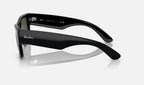 Ray-Ban RB0840S Mega Wayfarer Noir de profil
