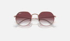 Ray-Ban RJ9565S Junior Jack Or rose de face, branches fermées