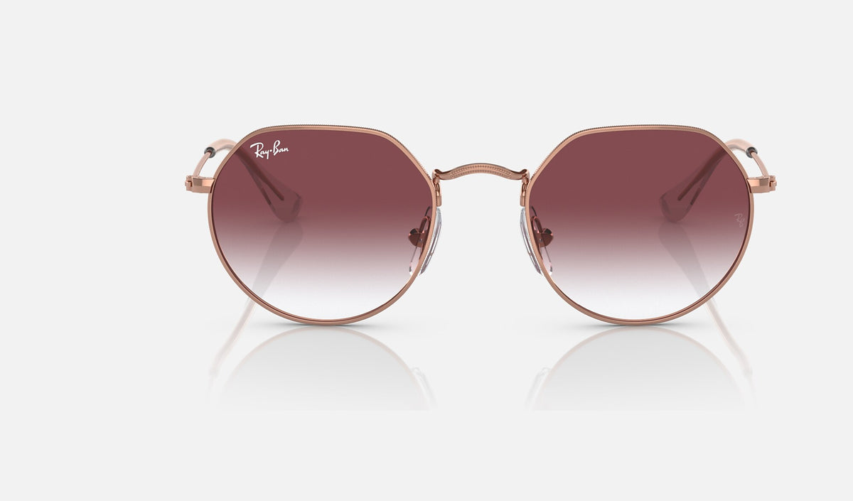 Ray-Ban RJ9565S Junior Jack Or rose de face