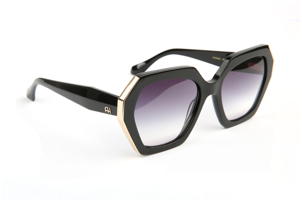 Ana Hickmann AH9463 noir - lunette de soleil femme papillon