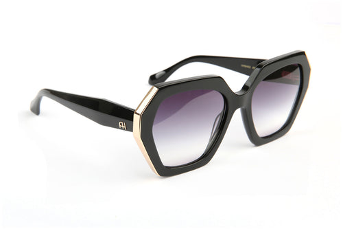 Ana Hickmann AH9463 noir - lunette de soleil femme papillon