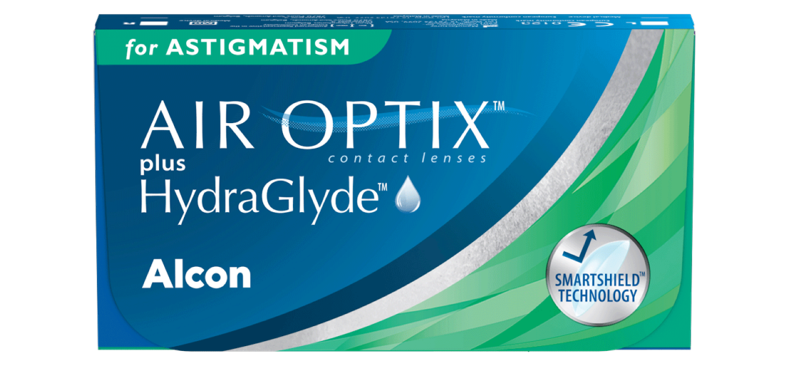 Boîte de lentilles Alcon AIR OPTIX plus HydraGlyde for Astigmatism