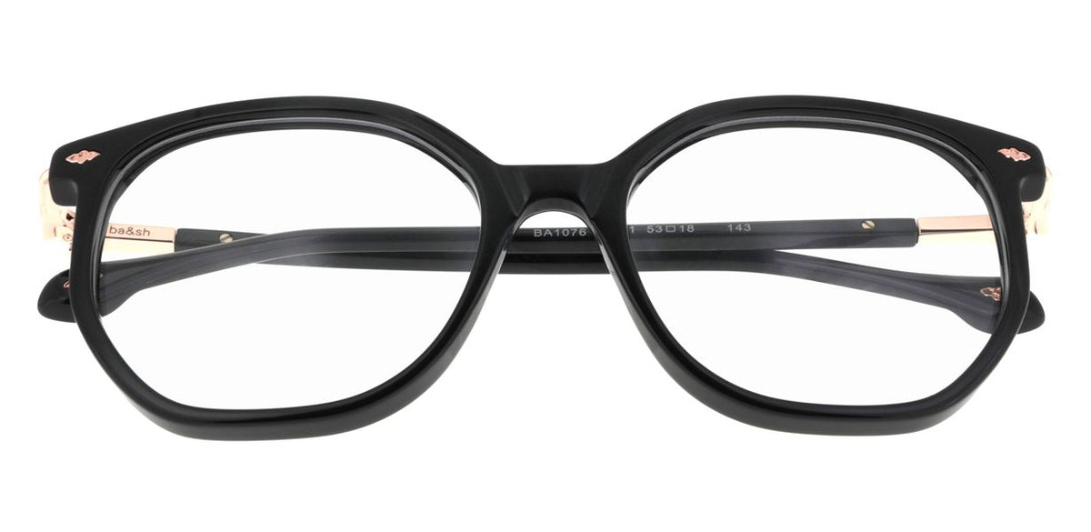 ba&sh BA1076 noir brillant - détail de la branche