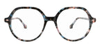 ba&sh BA1077 écaille mouchetée - monture optique femme, vue de face