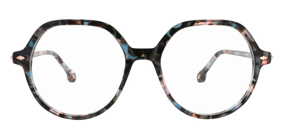 ba&sh BA1077 écaille mouchetée - monture optique femme, vue de face