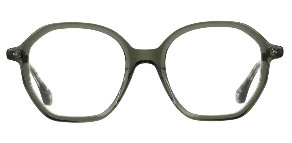 ba&sh BA1088 cristal vert - monture optique femme, vue de face